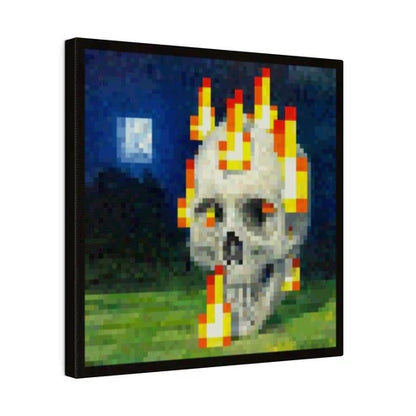 “Skull on fire” - Canvas